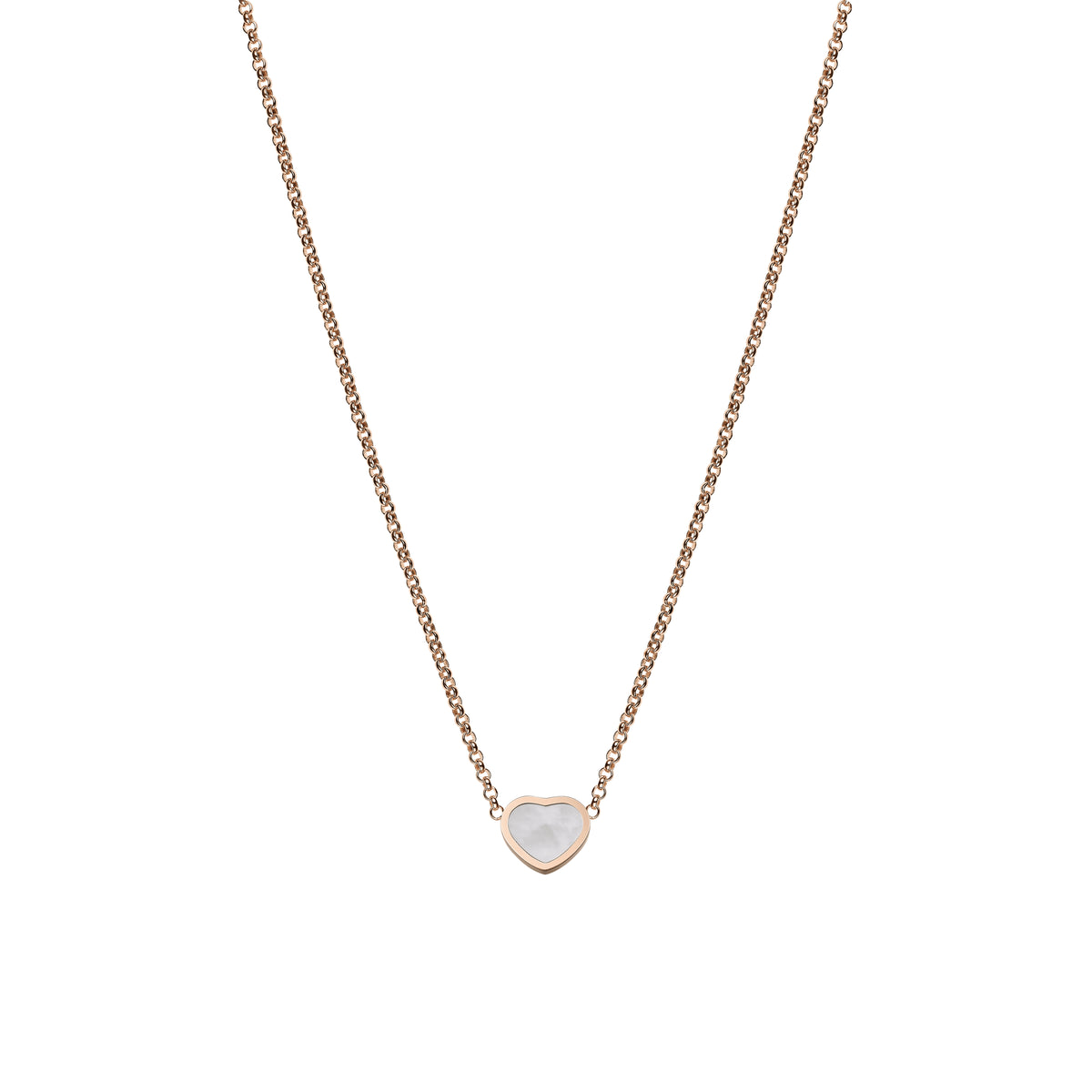 MY HAPPY HEARTS COLLANA, ORO ETICO ROSA, MADREPERLA