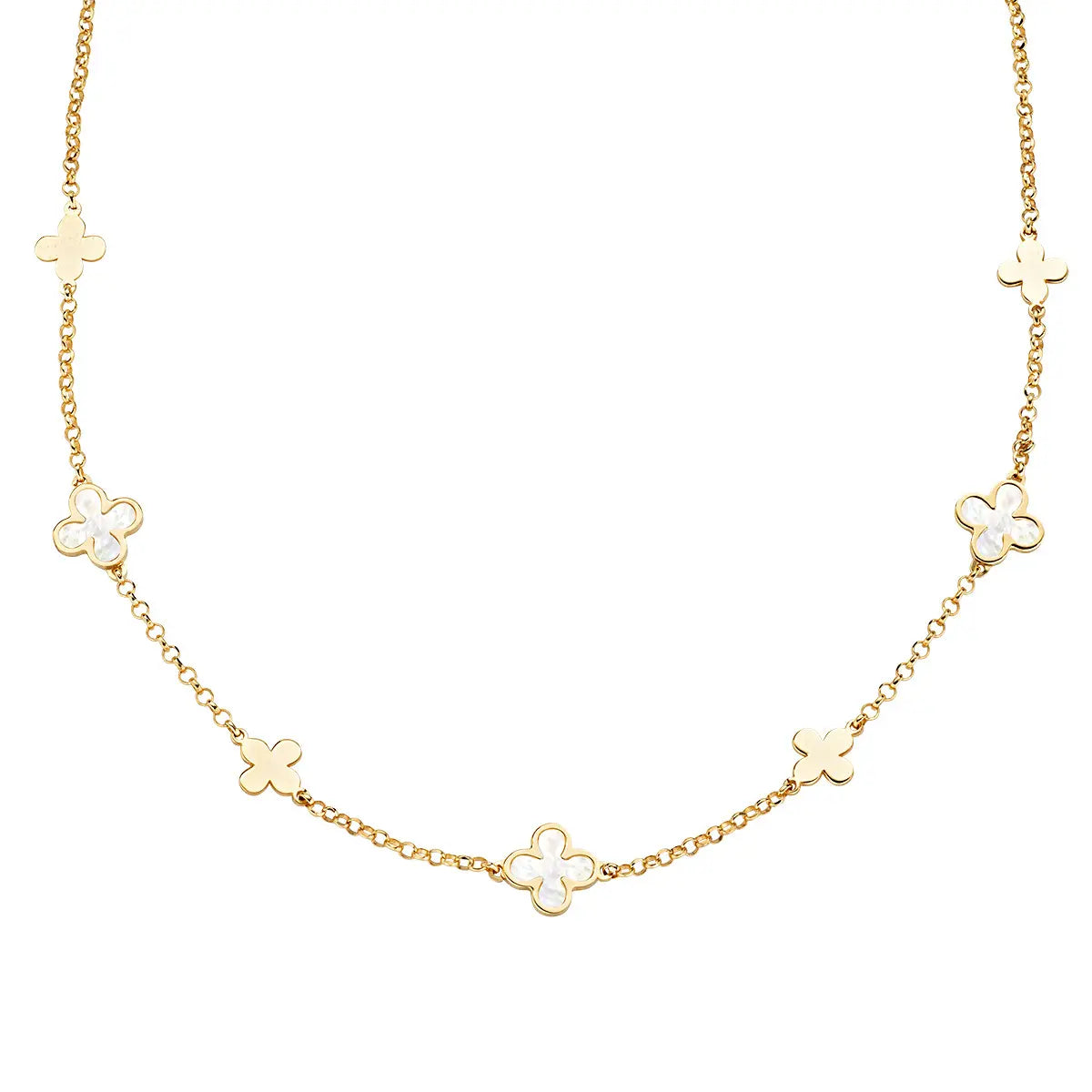 Collana Fiori di Madreperla