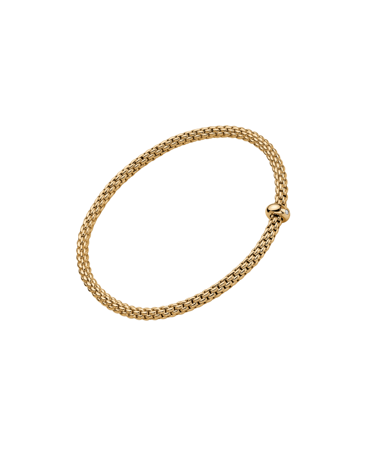 Bracciale Flex'it con brillante bianco