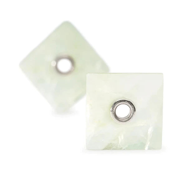 TROLLBEADS CHARM ORECCHINI PRENITE VERDE
