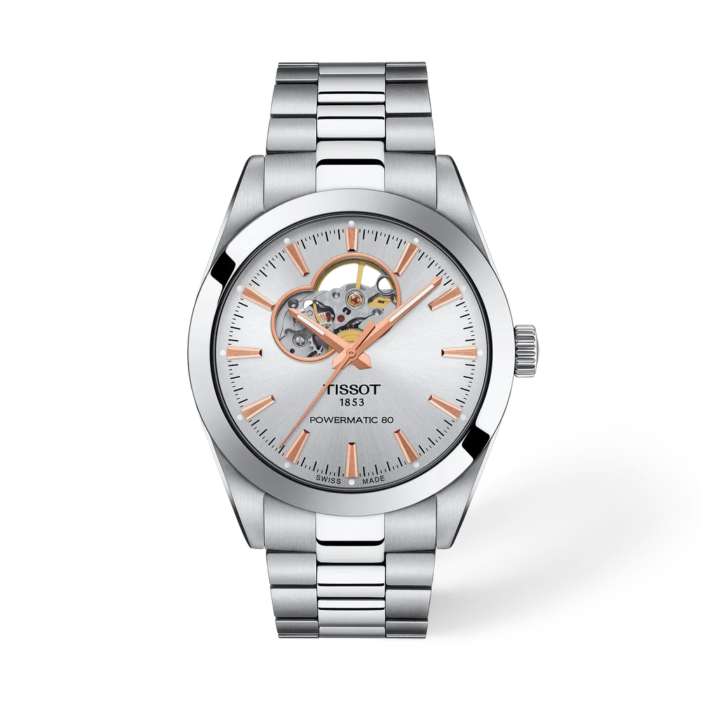 TISSOT GENTLEMAN POWERMATIC 80 OPEN HEART