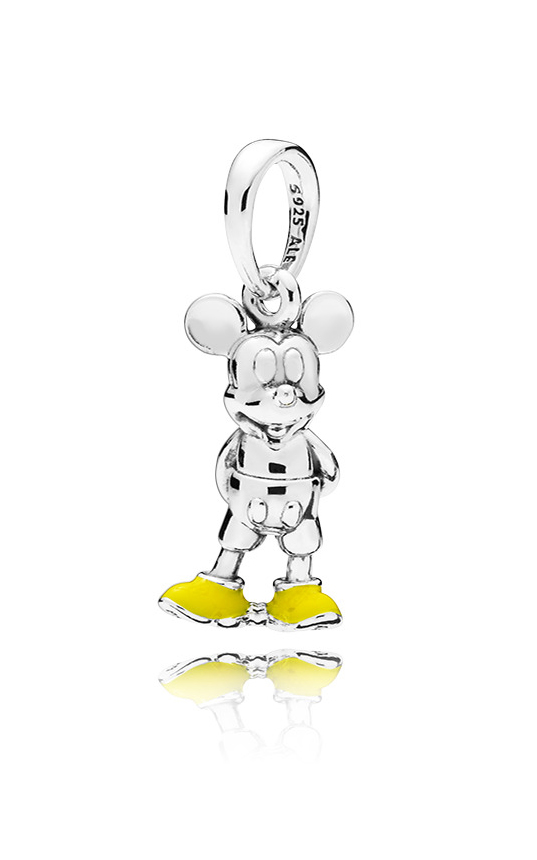 Charm Mickey Mouse Scarpe Gialle