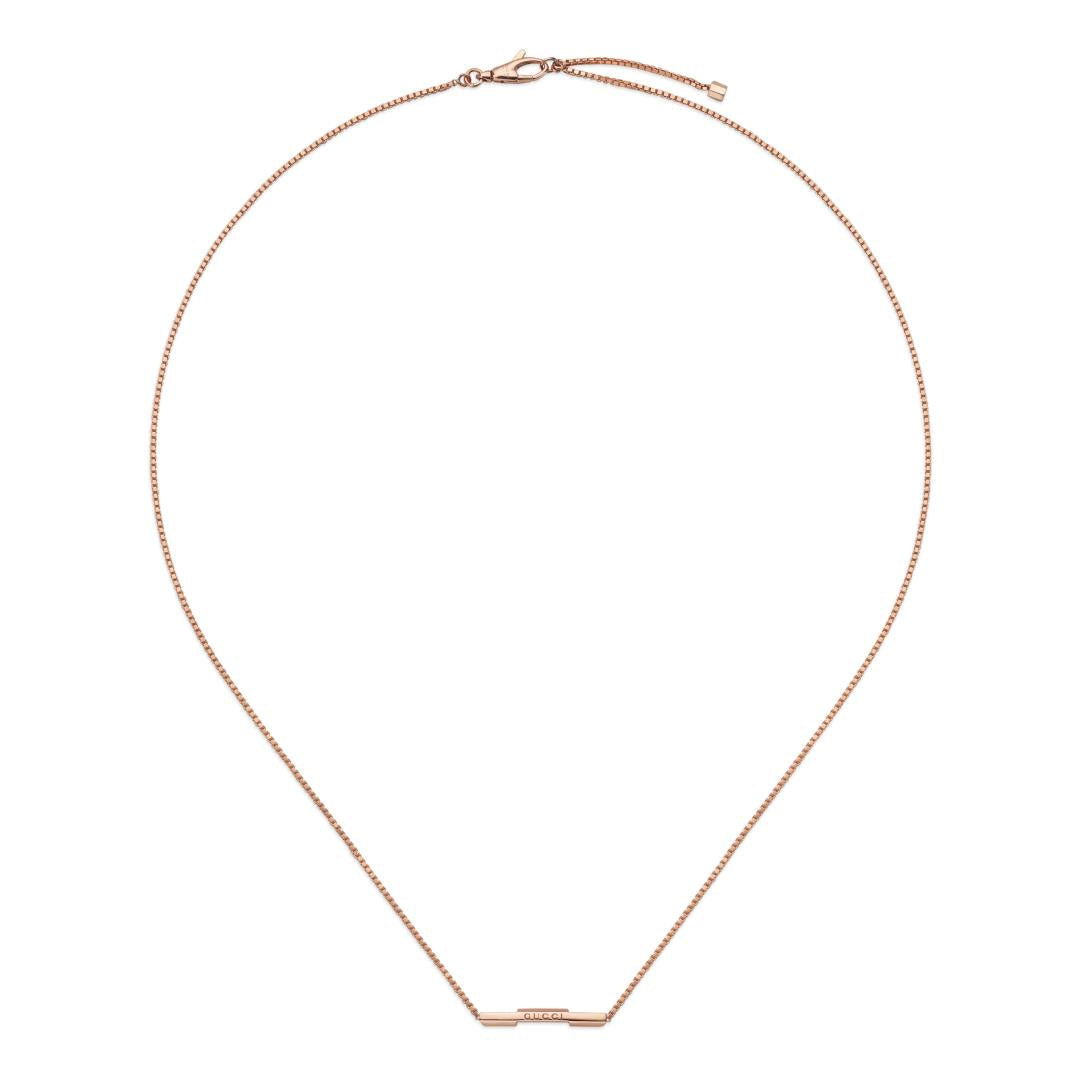 Collana Gucci Link to Love con barretta 'Gucci' Default Title