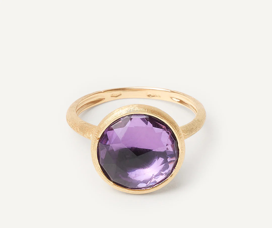 JAIPUR COLOUR  Anello con ametista, modello grande