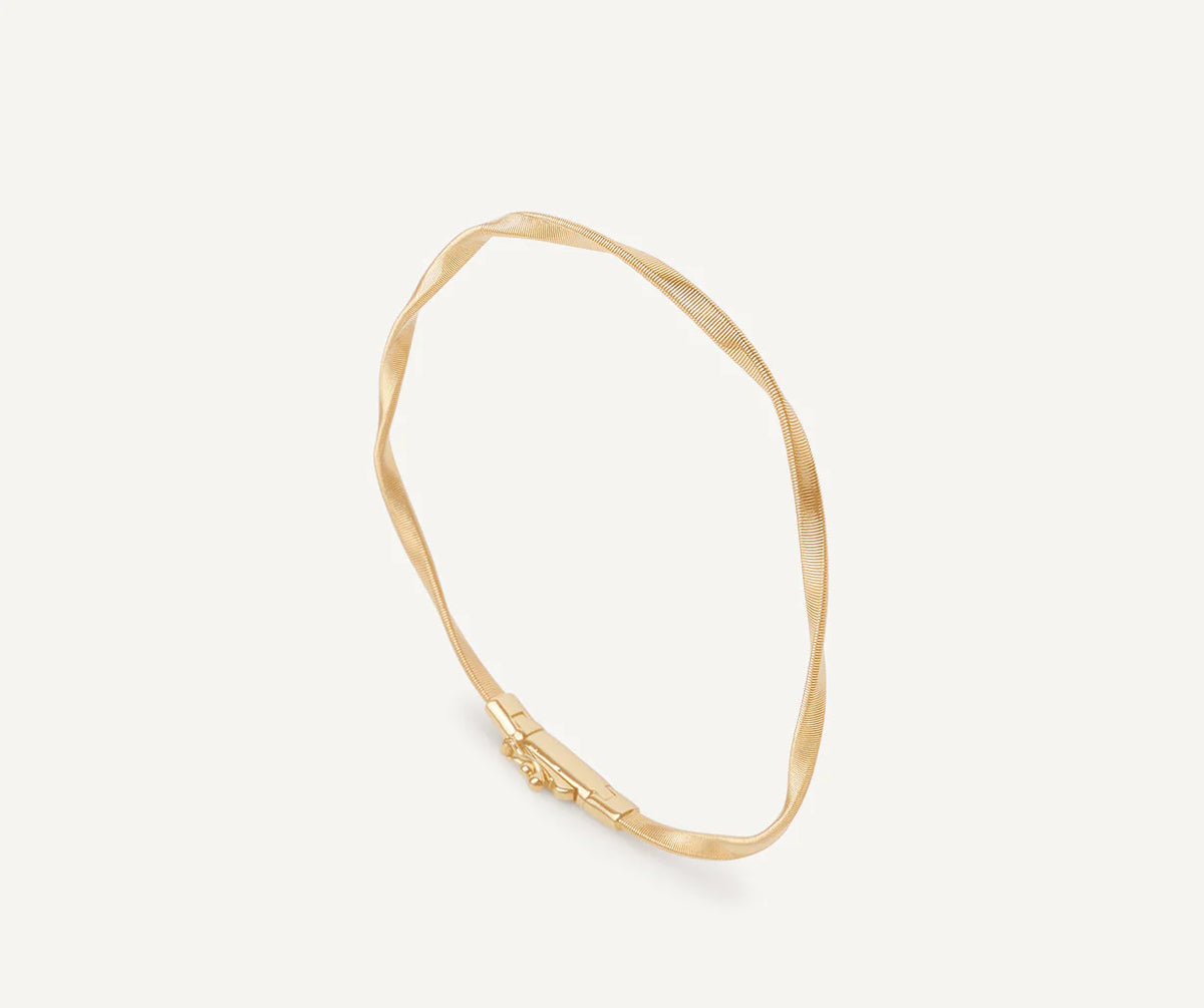 MARRAKECH  bracciale rigido in oro giallo