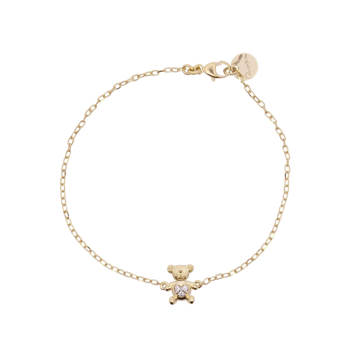 BRACCIALETTO CATENA E ORSETTO - TEDDY FANCY