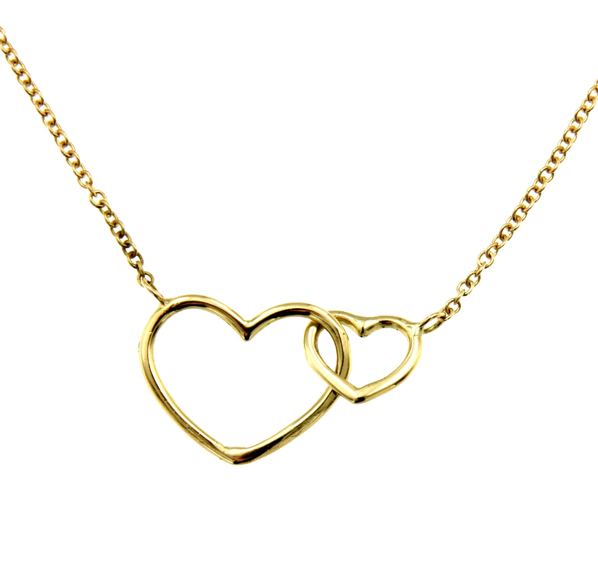 Collana con cuori intrecciati