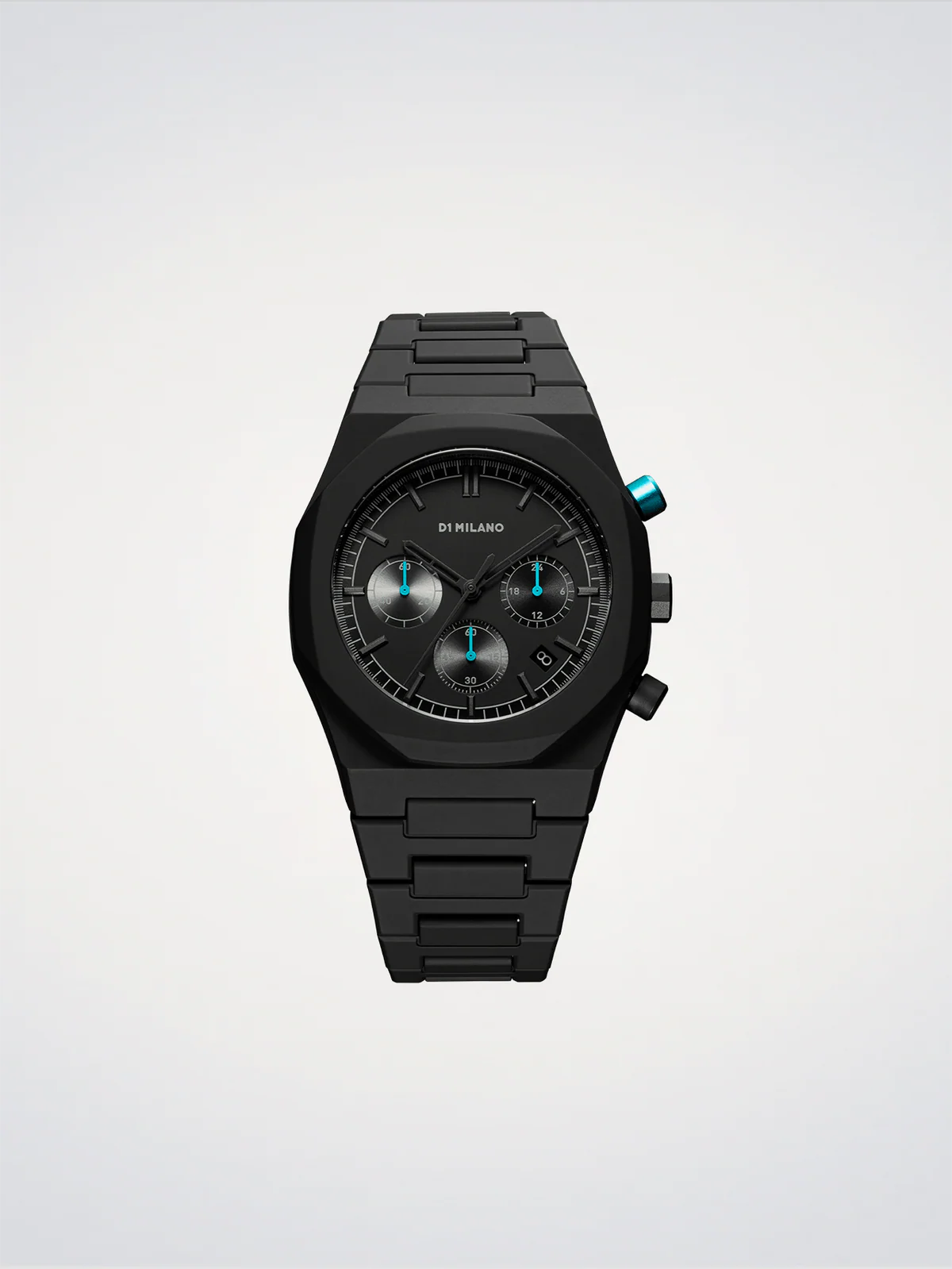 Charcoal Black Orologio Polychrono | 40,5 mm