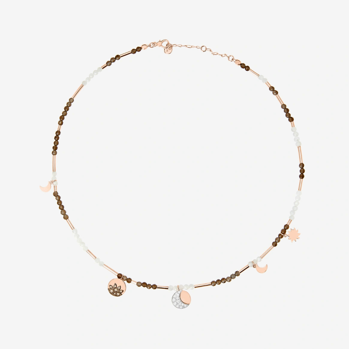 Collana Moon & Sun