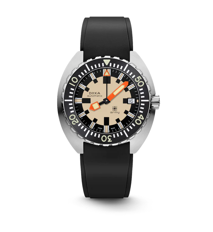 DOXA ARMY, LUNETTA IN ACCIAIO