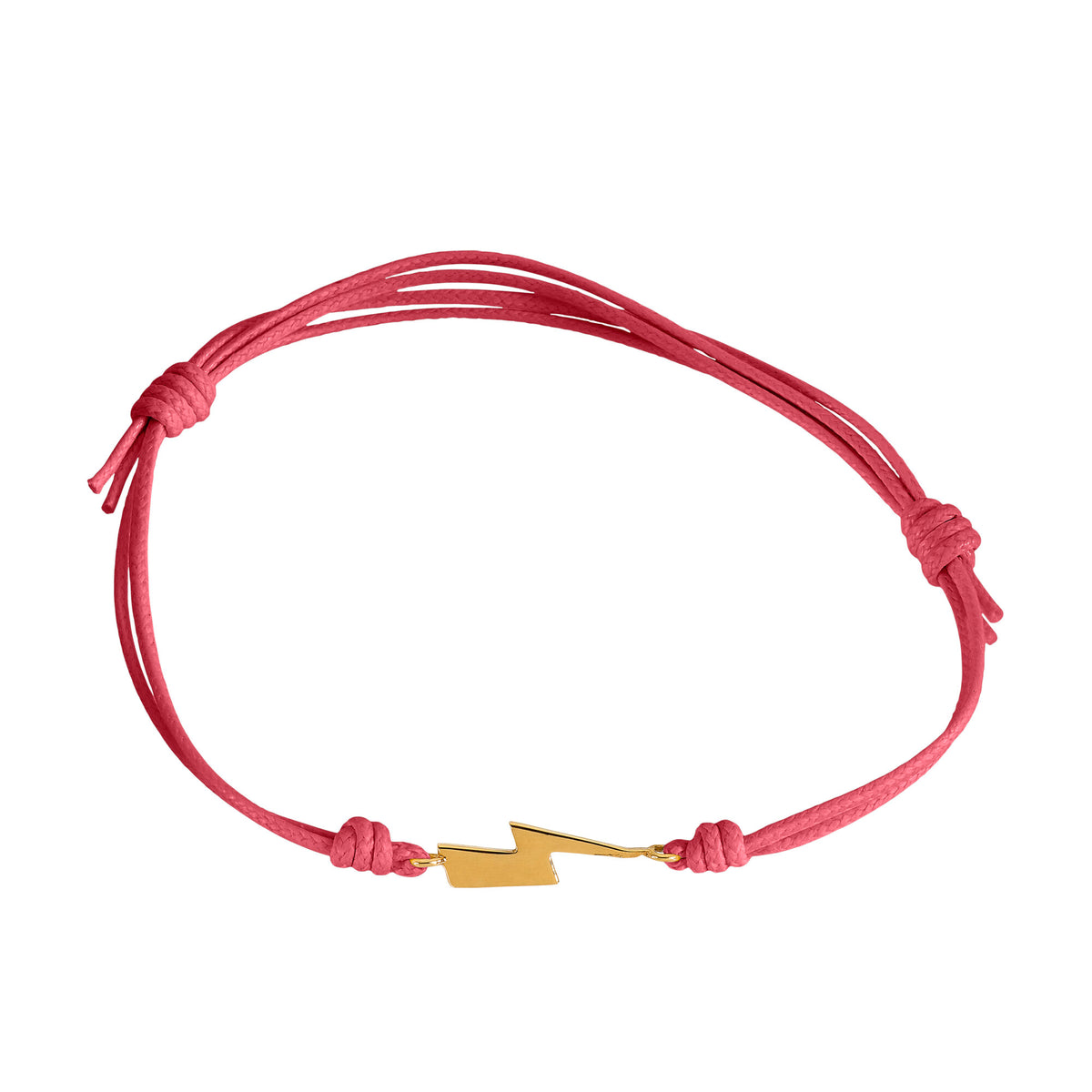 Bracciale cordino con fulmine