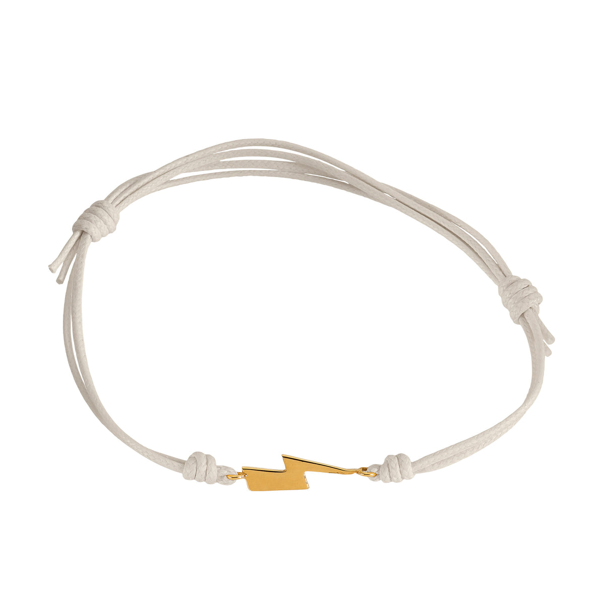 Bracciale cordino con fulmine