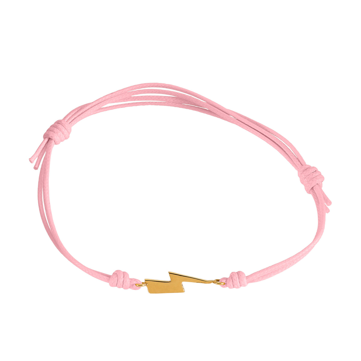 Bracciale cordino con fulmine