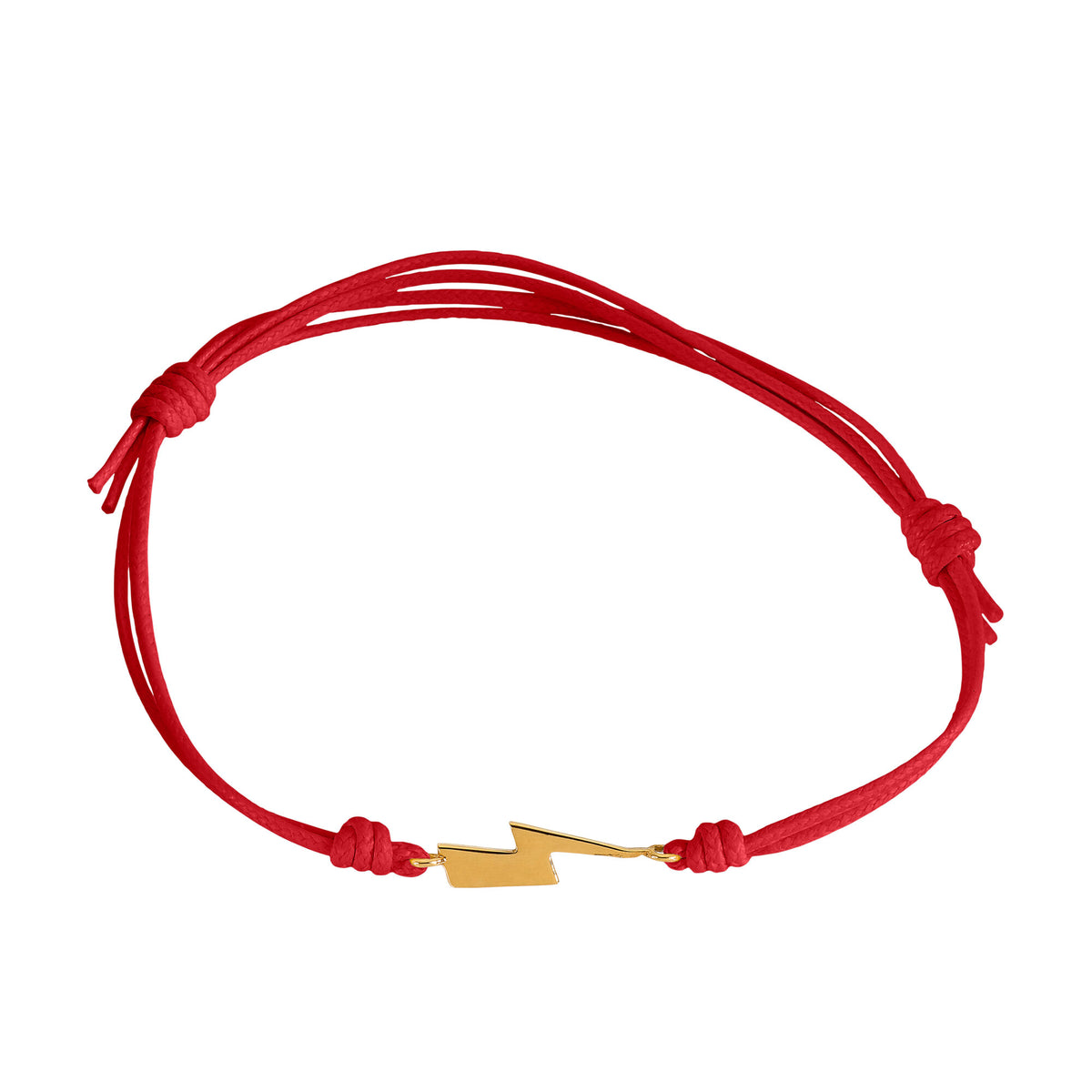 Bracciale cordino con fulmine