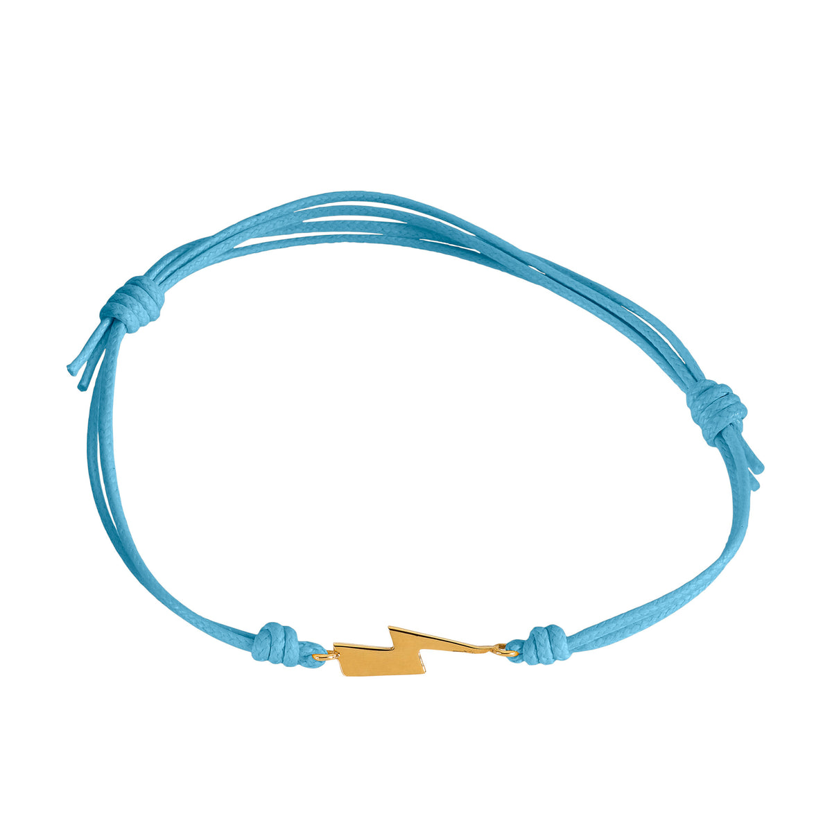 Bracciale cordino con fulmine