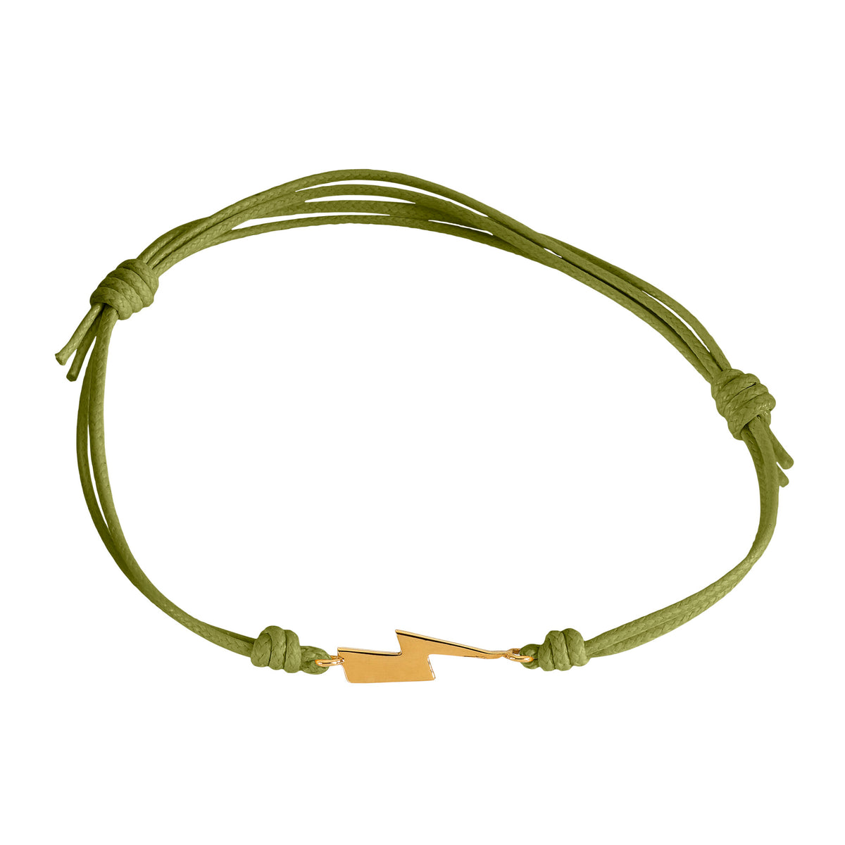 Bracciale cordino con fulmine