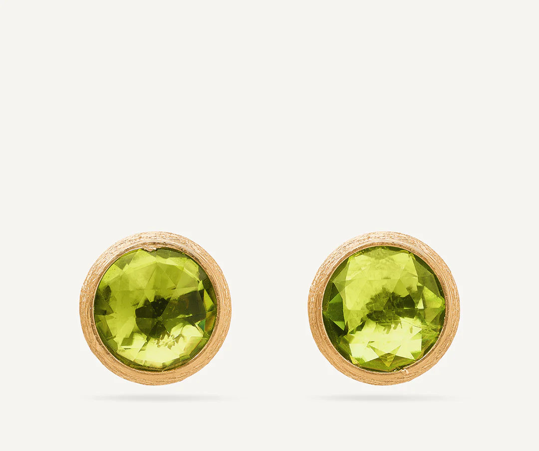 JAIPUR COLOUR  Orecchino a lobo con peridoto, modello piccolo