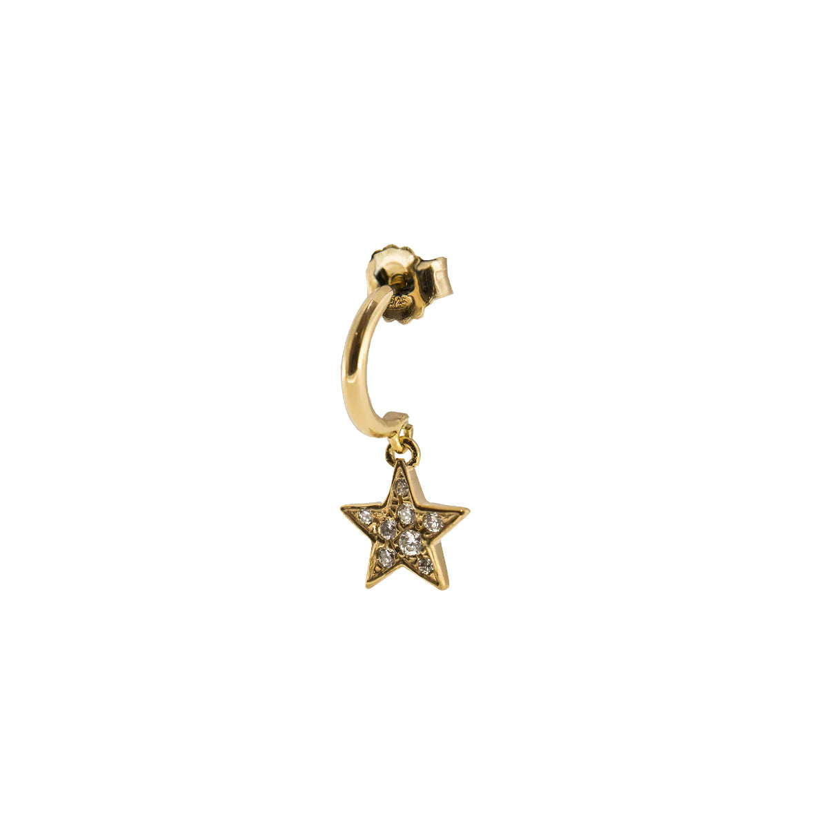 MONO-ORECCHINO MINI HOOP STELLA