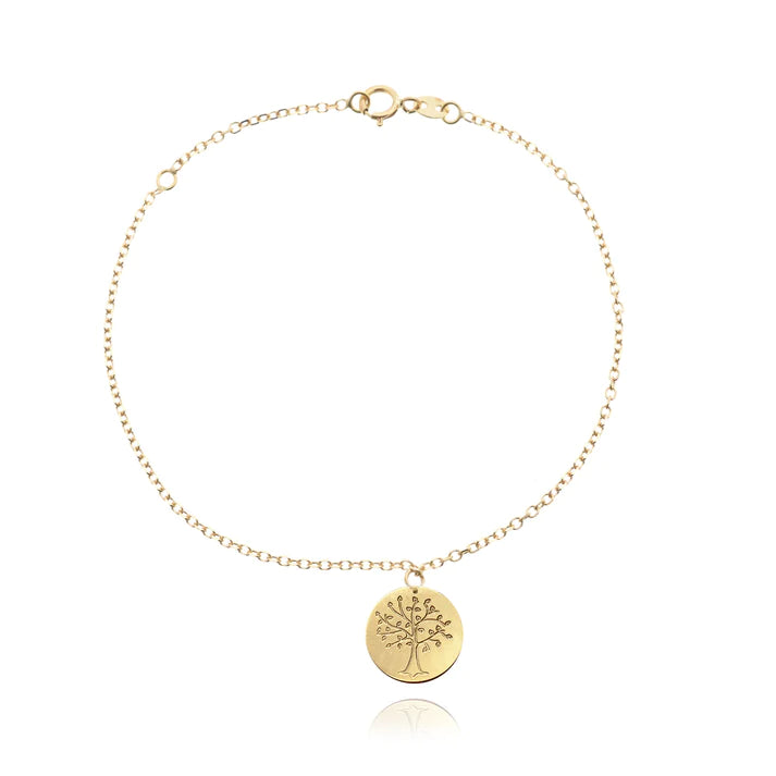 Bracciale Albero della Vita d'Oro Vero