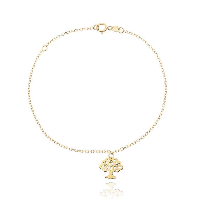 Bracciale Albero della Vita d'Oro Vero