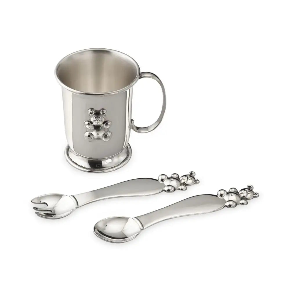 BUBU SET CUCCHIAINO FORCHETTINA E TAZZINA