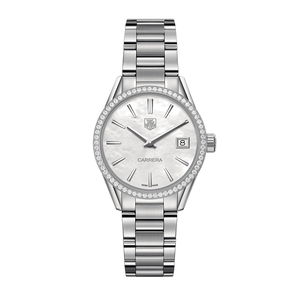 Orologio Donna TAG Heuer Carrera Al quarzo Madreperla Acciaio Default Title
