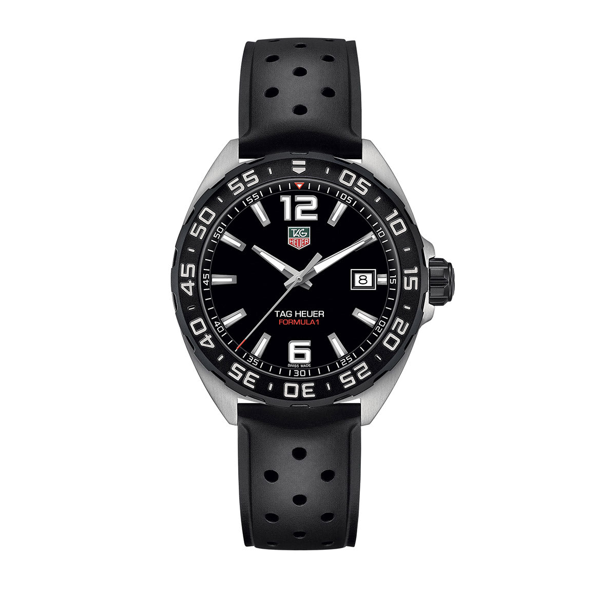 Orologio Uomo TAG Heuer Formula 1 Al quarzo Nero Gomma Default Title