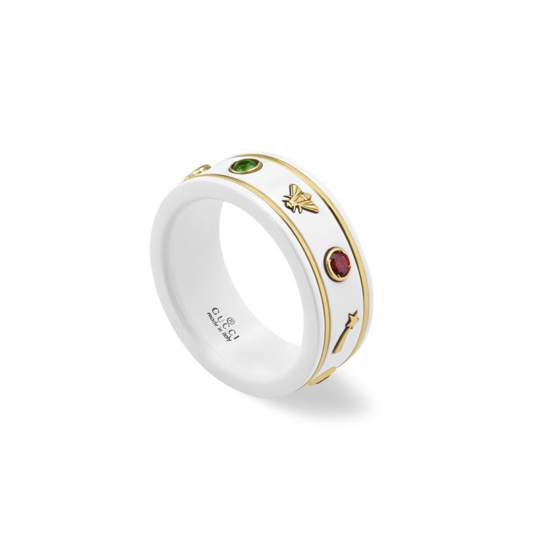 Anello Icon con pietre Default Title