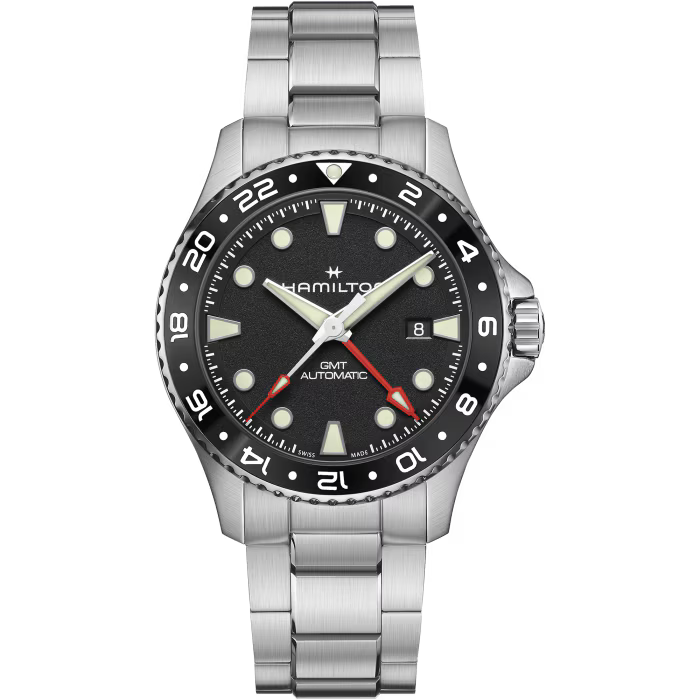 Khaki Navy Scuba Auto GMT 43 mm