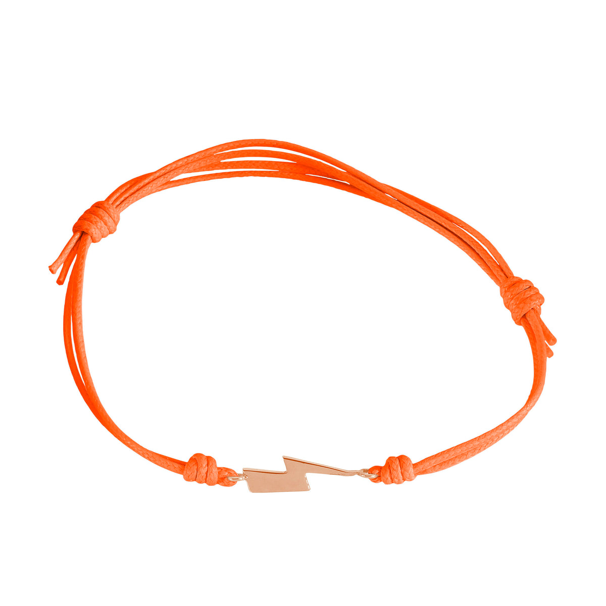 Bracciale cordino con fulmine
