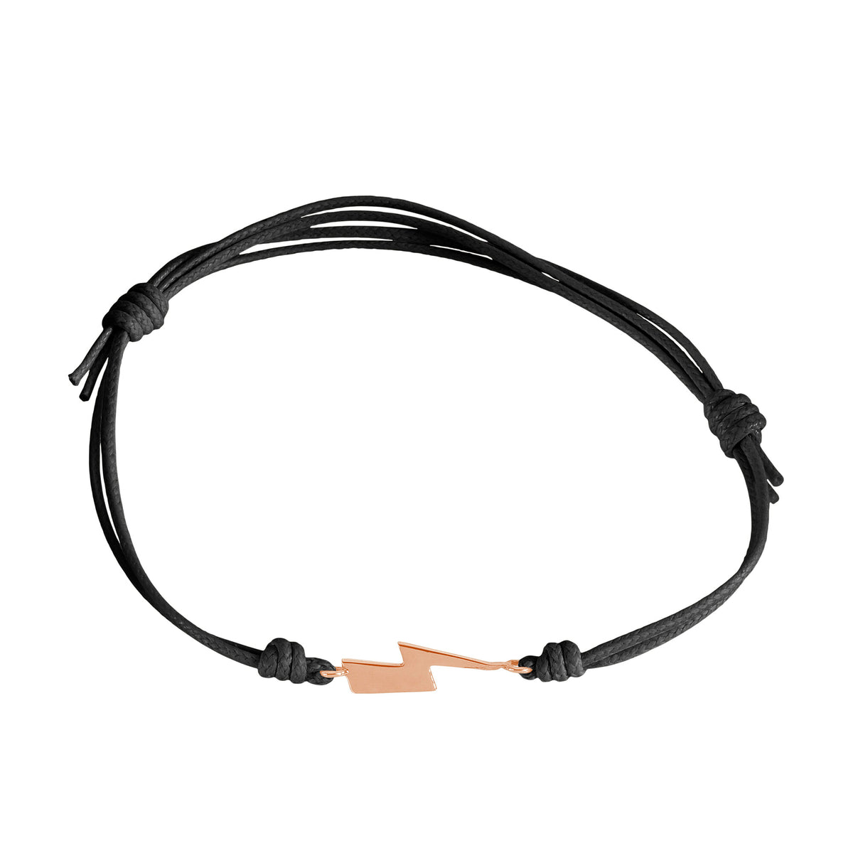 Bracciale cordino con fulmine