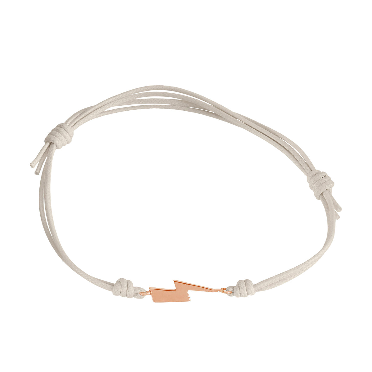 Bracciale cordino con fulmine